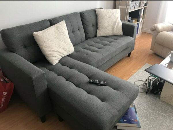 Mauritius Reversible Sectional light grey - Image 4