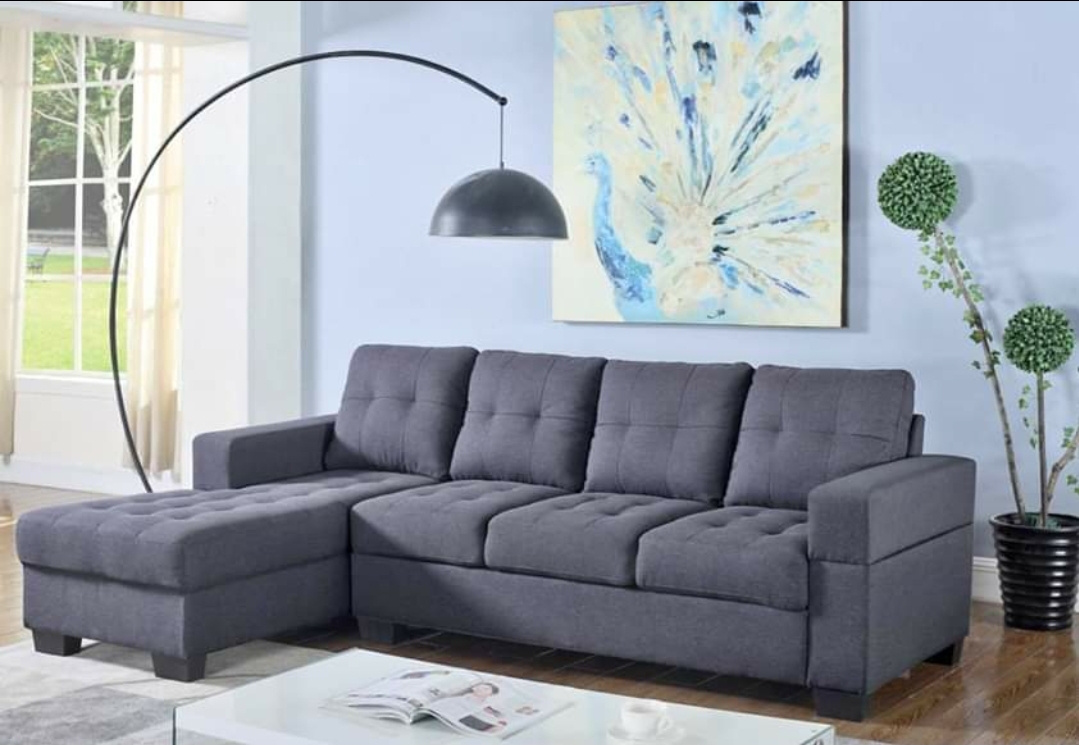 Milan 4 seater sectional with left or right chaise - Image 3